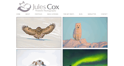 Desktop Screenshot of julescoxphotography.co.uk